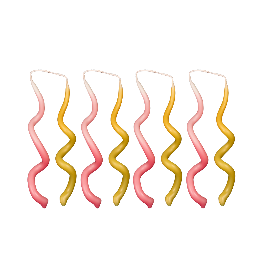 Candelina Madonna Fiore per 8